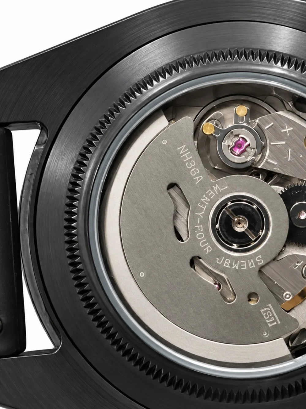 Custom Seiko Mod Automatic Diver • Black & Gold • NH36 • Built by Jonathan JP